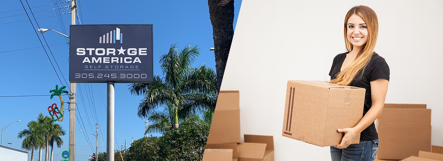Imagen de Storage America, ofreciendo soluciones de almacenamiento y almacenamiento de vehículos en Rhode Island y Florida.
