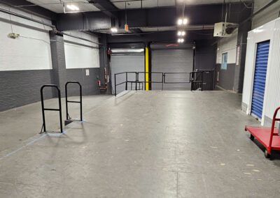 Self-storage units at Storage America in Pawtucket, RI, showcasing affordable options and special offers for new customers.